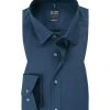 OLYMP Hemd Level Five Body Fit 6090/64/13 Popeline, Stahlblau, Rauchblau