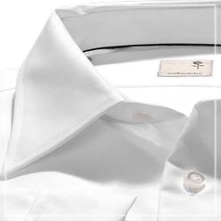 Seidensticker Hemd 021001/01 Kurzarmhemd, Tailored Fit, Popeline, Weiß