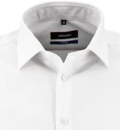 Seidensticker Hemd 021001/01 Kurzarmhemd, Tailored Fit, Popeline, Weiß -hemdenverkauf 108083 norm2
