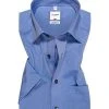 OLYMP Hemd Luxor Comfort Fit 5131/12/15 Kurzarmhemd, Chambray, Blau