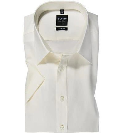 OLYMP Hemd Level Five Body Fit 6090/12/20 Kurzarmhemd, Baumwoll-Stretch, Champagner, Hellbeige 1 OLYMP Hemd Level Five Body Fit 6090/12/20 Kurzarmhemd, Baumwoll-Stretch, Champagner, Hellbeige