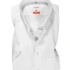 OLYMP Hemd Luxor Modern Fit 0303/12/00 Kurzarmhemd, Popeline, Weiß