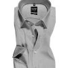 OLYMP Hemd Level Five Body Fit 2080/64/60 Popeline, Mittelgrau
