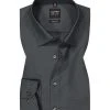 OLYMP Hemd Level Five Body Fit 2080/64/67 Baumwoll-Stretch, Anthrazit meliert, Anthrazit