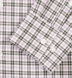 HUGO BOSS Hemd open green 50229349/Jaron/358 Slim Fit, Baumwolle, Olivgrün-weiß kariert 5 HUGO BOSS Hemd open green 50229349/Jaron/358 Slim Fit, Baumwolle, Olivgrün-weiß kariert -hemdenverkauf 140861 norm3