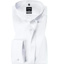 OLYMP Hemd Luxor Modern Fit 0395/65/00 Popeline, Weiß