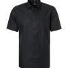 Venti Modern Fit 1/2 Kent 001620/80 Kurzarmhemd, Popeline, Schwarz