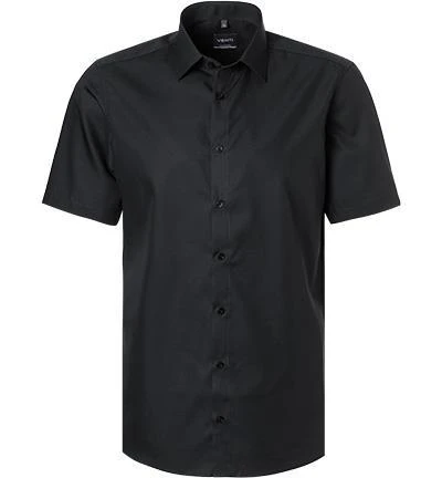 Venti Modern Fit 1/2 Kent 001620/80 Kurzarmhemd, Popeline, Schwarz 1 Venti Modern Fit 1/2 Kent 001620/80 Kurzarmhemd, Popeline, Schwarz