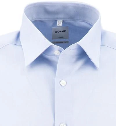 OLYMP Hemd Luxor Comfort Fit 5131/12/11 Kurzarmhemd, Chambray, Bleu 2 OLYMP Hemd Luxor Comfort Fit 5131/12/11 Kurzarmhemd, Chambray, Bleu – Bild 2