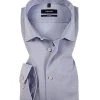 Seidensticker Tailored Kent ELA 021005/15 Hemd, Tailored Fit, Baumwolle, Extra langer Arm, Rauchblau, Hellblau