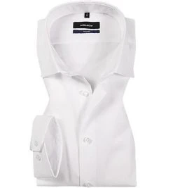 Seidensticker Tailored Kent ELA 021005/01 Hemd, Tailored Fit, Popeline, Extra langer Arm, Weiß