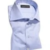 rosso e nero Hemd P01/0 Slim Fit, Baumwolle, Bleu