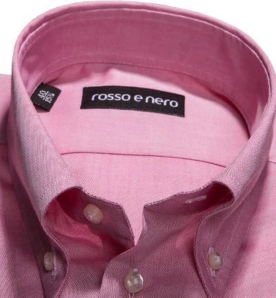 rosso e nero Hemd P06/06 Slim Fit, Baumwolle, Rot 2 rosso e nero Hemd P06/06 Slim Fit, Baumwolle, Rot – Bild 2