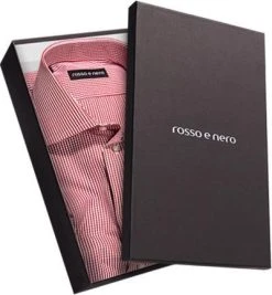 rosso e nero Hemd P19/04 Slim Fit, Popeline, Rot-weiß, Rot 5 rosso e nero Hemd P19/04 Slim Fit, Popeline, Rot-weiß, Rot -hemdenverkauf 156793 norm3