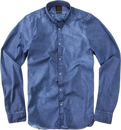 Strellson Sportswear Aaron-D 1400381/14001009/124 Hemd, Extra Slim, Baumwolle, Blau, Mittelblau 1 Strellson Sportswear Aaron-D 1400381/14001009/124 Hemd, Extra Slim, Baumwolle, Blau, Mittelblau