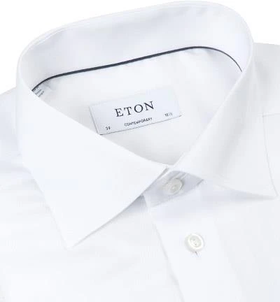 ETON Contemporary Fit Kent weiß 3000/79312/00 Hemd, Twill 2 ETON Contemporary Fit Kent weiß 3000/79312/00 Hemd, Twill – Bild 2