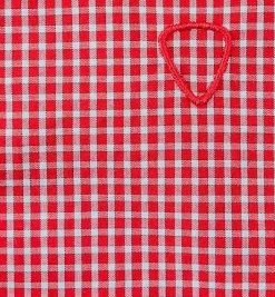 Strellson Sportswear Maceo-W 1400373/14001036/366 Regular Fit, Baumwolle, Rot kariert, Rot -hemdenverkauf 168968 norm5