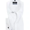 Seidensticker Tailored Kläppchen 021008/01 Hemd, Tailored Fit, Popeline, Weiß