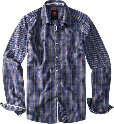 Strellson Sportswear Seth-W 1400380/14001180/381 Hemd, Slim Fit, Baumwoll-Stretch, Royal kariert, Königsblau 1 Strellson Sportswear Seth-W 1400380/14001180/381 Hemd, Slim Fit, Baumwoll-Stretch, Royal kariert, Königsblau