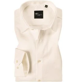 Venti Modern Fit Kent 001480/002 Hemd, Popeline, Creme