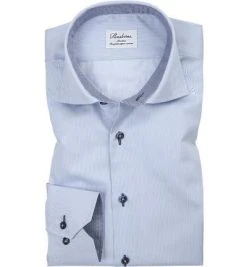 Stenströms Slimline 785771/0944/102 Hemd, Baumwolle, Hellblau
