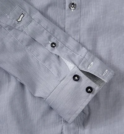 GAS Hemd 151038/0102/0194 Slim Fit, Baumwolle, Blau-grau 3 GAS Hemd 151038/0102/0194 Slim Fit, Baumwolle, Blau-grau – Bild 3