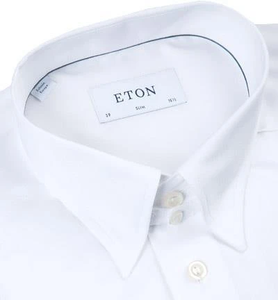 ETON Hemd Slim Tab weiß 3000/42511/00 Slim Fit, Baumwolle 2 ETON Hemd Slim Tab weiß 3000/42511/00 Slim Fit, Baumwolle – Bild 2