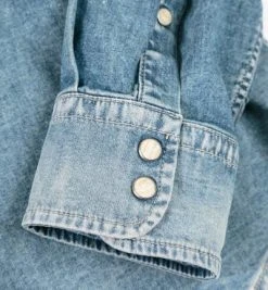 GAS Jeans-Hemd 1507/010354/W139 Jeanshemd, Baumwolle, Mittelblau, Jeansblau -hemdenverkauf 178704 norm3