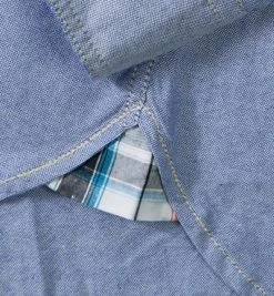 Strellson Sportswear Samson-W 1400536/14001283/128 Hemd, Regular Fit, Oxford, Jeansblau meliert, Jeansblau -hemdenverkauf 180083 norm4