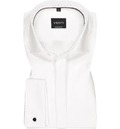 Venti Kent Modern Fit 001840/000 Hemd, Popeline, Weiß 2 Venti Kent Modern Fit 001840/000 Hemd, Popeline, Weiß – Bild 2