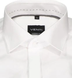 Venti Kent Modern Fit 001840/000 Hemd, Popeline, Weiß 6 Venti Kent Modern Fit 001840/000 Hemd, Popeline, Weiß -hemdenverkauf 182581 norm2