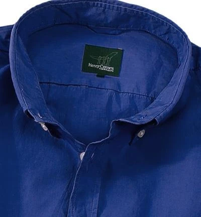 Henry Cotton's Hemd 5001550/28089/748 Baumwolle, Saphirblau 2 Henry Cotton's Hemd 5001550/28089/748 Baumwolle, Saphirblau – Bild 2
