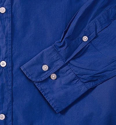 Henry Cotton's Hemd 5001550/28089/748 Baumwolle, Saphirblau 3 Henry Cotton's Hemd 5001550/28089/748 Baumwolle, Saphirblau – Bild 3