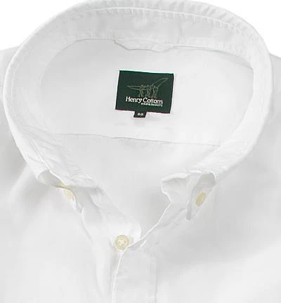 Henry Cotton's Hemd 5001550/28089/001 Baumwolle, Weiß 2 Henry Cotton's Hemd 5001550/28089/001 Baumwolle, Weiß – Bild 2