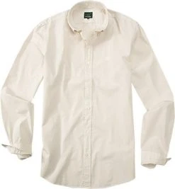 Henry Cotton's Hemd 5001550/28089/906 Baumwolle, Creme