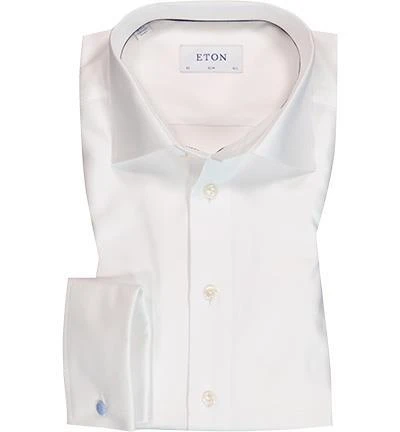 ETON Slim Kent UMA weiß 3000/79512/00 Hemd, Slim Fit, Twill 2 ETON Slim Kent UMA weiß 3000/79512/00 Hemd, Slim Fit, Twill – Bild 2