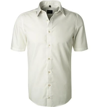 Venti Modern Fit 1/2 Kent 001620/002 Kurzarmhemd, Popeline, Wollweiß 1 Venti Modern Fit 1/2 Kent 001620/002 Kurzarmhemd, Popeline, Wollweiß
