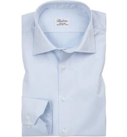 Stenströms Fitted Body 602771/1467/100 Hemd, Baumwolle, Hellblau