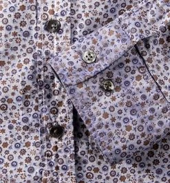 GAS Hemd 150925/0110/2752 Slim Fit, Popeline, Hellblau-braun 7 GAS Hemd 150925/0110/2752 Slim Fit, Popeline, Hellblau-braun -hemdenverkauf 191072 norm4