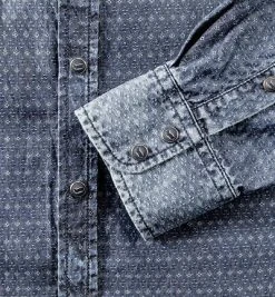 GAS Hemd 1507/010410/WK17 Baumwolle, Dunkelblau -hemdenverkauf 191074 norm3