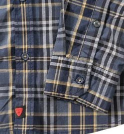 Strellson Sportswear Shay-W 1400617/14001605/335 Hemd, Slim Fit, Popeline, Blau-gelb kariert, Blau-gelb 5 Strellson Sportswear Shay-W 1400617/14001605/335 Hemd, Slim Fit, Popeline, Blau-gelb kariert, Blau-gelb -hemdenverkauf 191446 norm3