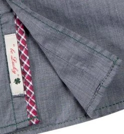 Lucky de Luca Hemd Joey 1207/3 Slim Fit, Fil à Fil, Grau -hemdenverkauf 193054 norm4