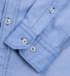 Lucky de Luca Hemd Joey 1201/2 Slim Fit, Oxford, Blau 8 Lucky de Luca Hemd Joey 1201/2 Slim Fit, Oxford, Blau -hemdenverkauf 193057 norm3