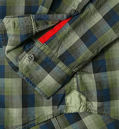 Strellson Sportswear Shay-D 1400609/14001600/343 Hemd, Slim Fit, Popeline, Hellgrün-jeansblau kariert, Hellgrün-jeansblau 3 Strellson Sportswear Shay-D 1400609/14001600/343 Hemd, Slim Fit, Popeline, Hellgrün-jeansblau kariert, Hellgrün-jeansblau – Bild 3