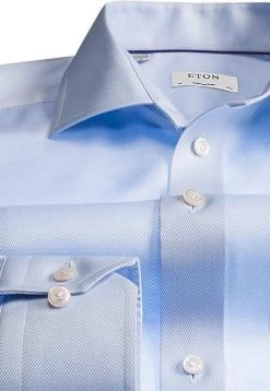 ETON Contemporary Fit Kent 3100/79311/22 Hemd, Twill, Hellblau
