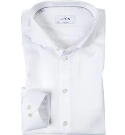ETON Super Slim fit Hai 3000/73811/00 Hemd, Twill, Weiß