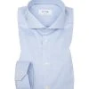 ETON Super Slim fit Hai 3000/73811/21 Hemd, Twill, Hellblau meliert, Hellblau