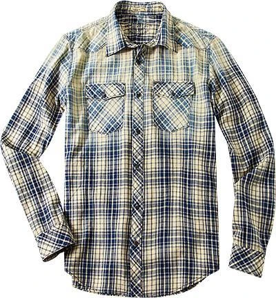 Pepe Jeans Hemd Gersix PM301348/561 Regular Fit, Baumwolle, Indigo kariert, Indigo 1 Pepe Jeans Hemd Gersix PM301348/561 Regular Fit, Baumwolle, Indigo kariert, Indigo