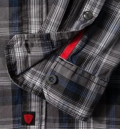 Strellson Sportswear Coby-W 1400628/14001625/324 Hemd, Regular Fit, Popeline, Blau-grau kariert, Blau-grau -hemdenverkauf 200663 norm3