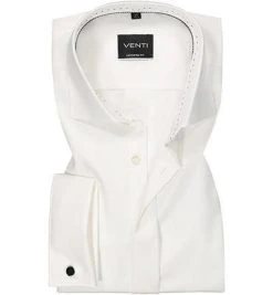 Venti Modern Fit EL72 001842/002 Hemd, Popeline, Extra langer Arm, Champagner, Creme